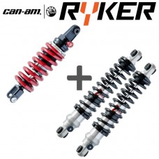 Shock Factory Front & Rear Shock Absorber Pack for Can Am  Ryker Models
